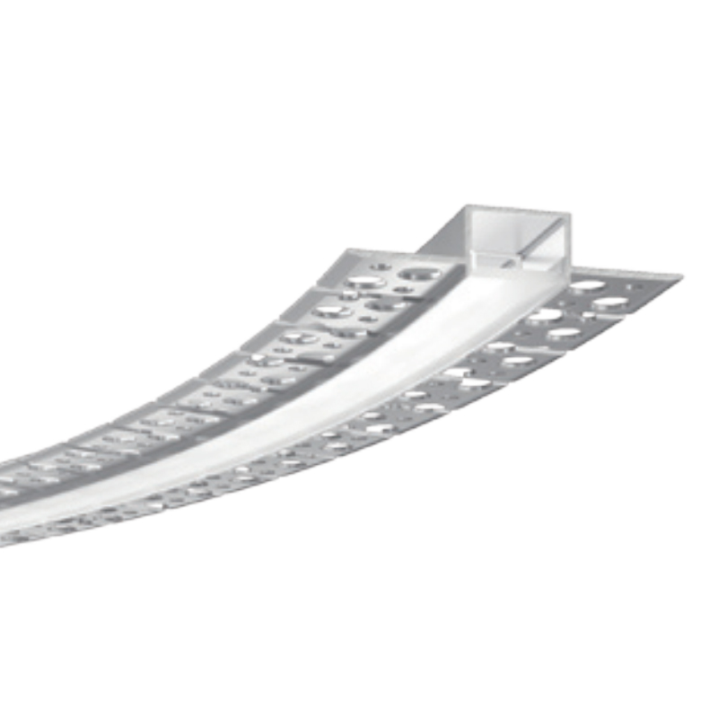 LR Series S Curved Flexible Mud In LED Channel - 18mm Light
